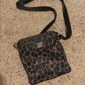 Coach Ocelot cross body sling purse